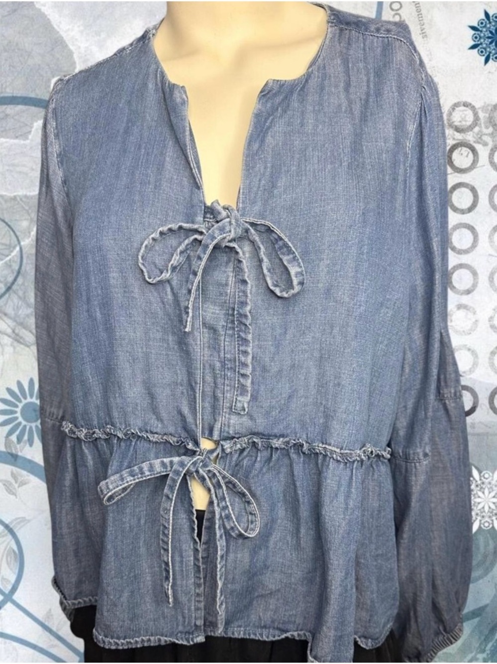 Denim Blouse